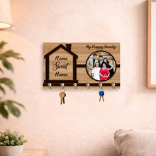 Personalized Family Wooden Key Holder-10x6"