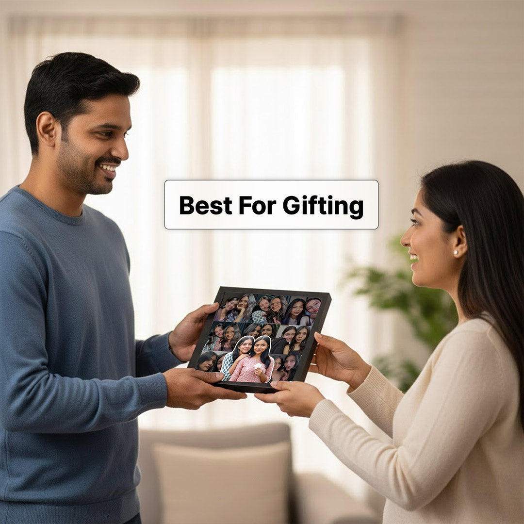 Personalized Photo Collage Frame – Custom Picture Wall Frame | Love Craft Gifts