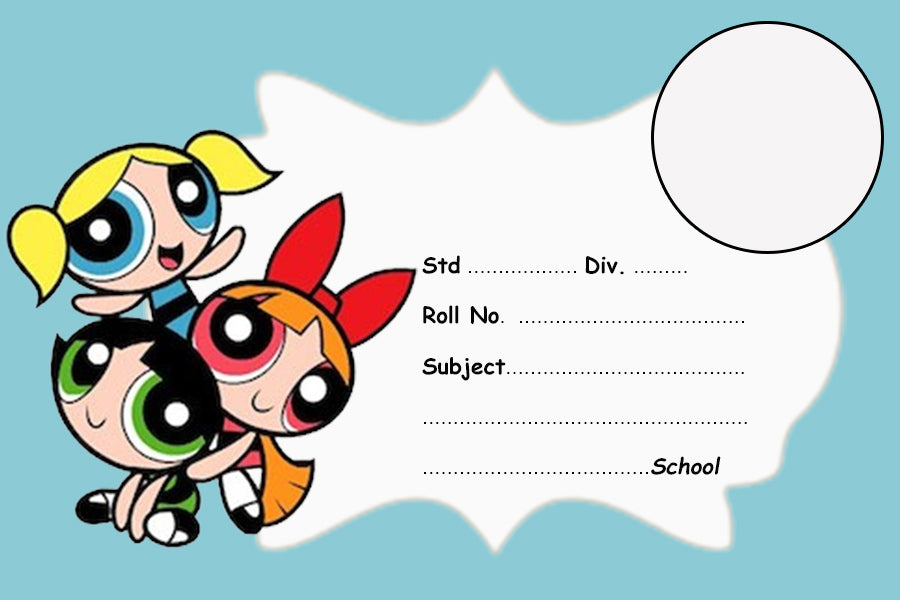 Powerpuff Girl Name Slips