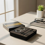 Parker Vector Gift Set Roller Ball Pen with Logo Round Key Chain – Premium Writing Gift Set | Love Craft Gifts