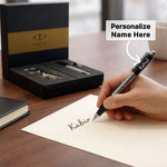 Parker Vector Gift Set Roller Ball Pen with Logo Round Key Chain – Premium Writing Gift Set | Love Craft Gifts