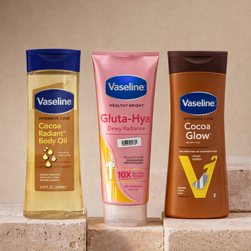 Vaseline Glow Ritual Body Care Combo – Cocoa Glow & Gluta-Hya | Love Craft Gifts