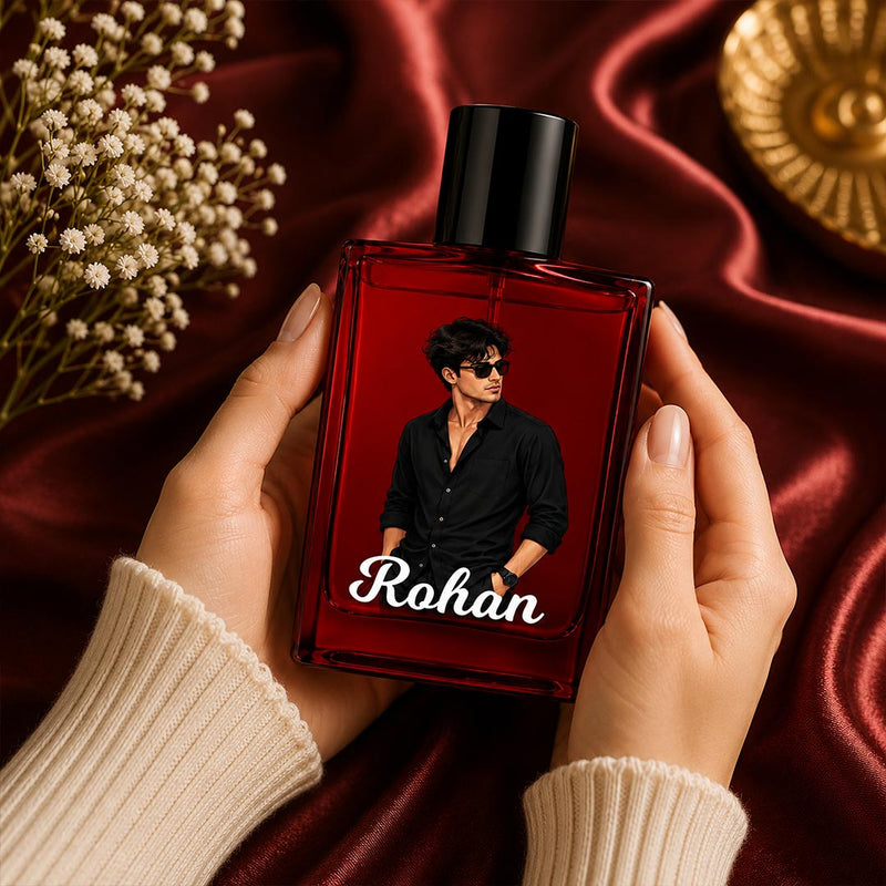 Personalized Park Avenue EDGE Eau De Parfum with Custom Photo & Name | Luxury Long-Lasting Perfume Gift for Men | 100ml | Love Craft Gifts™