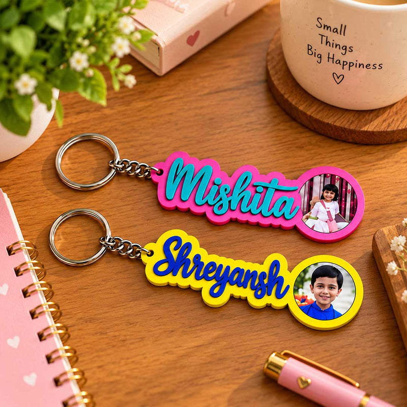 Personalized Backpack Keychain | Kids School Bag, Luggage & Gifting | Love Craft Gifts™