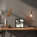 Personalized Pencil Sketch Eye Portrait Mini Wall Frame (4×4 Inch) | Love Craft Gifts