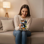 Personalized Couple Photo Acrylic Lamp – Single Light (6×9 Inch) | Love Craft Gifts