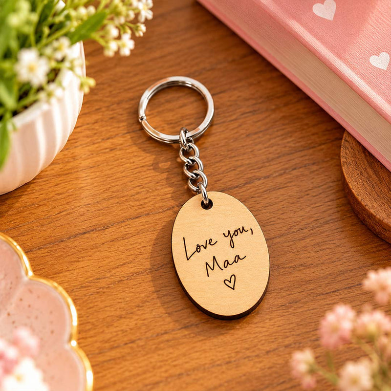 Love You Maa Message Keychain | Love Craft Gifts™