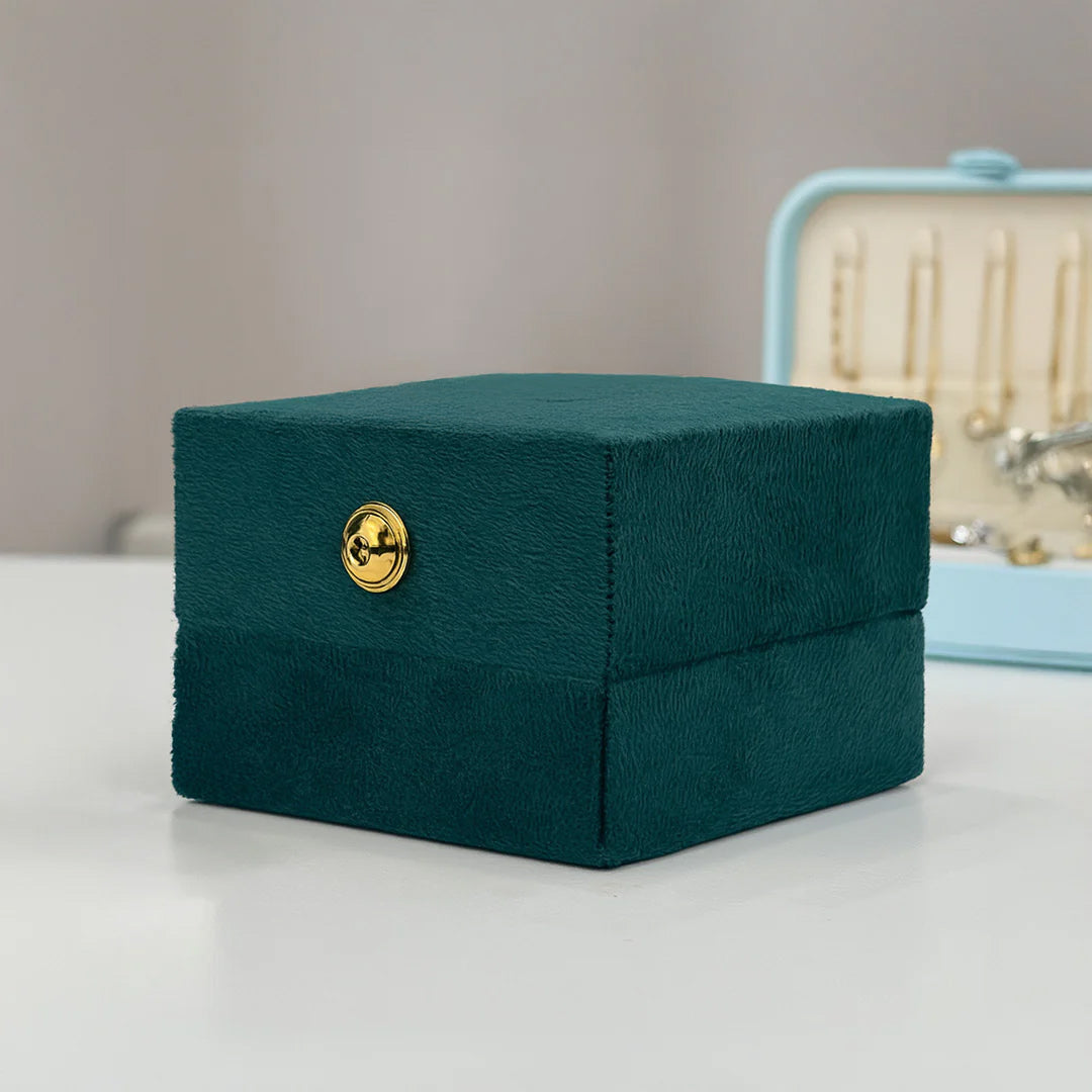 Personalized Velvet Ring Box