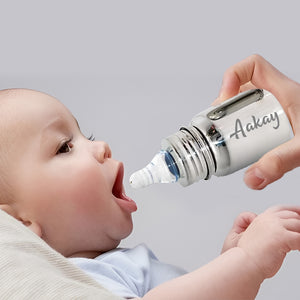 Personalized Kids Feeder / Stainless Steel Baby Bottle for Infant 