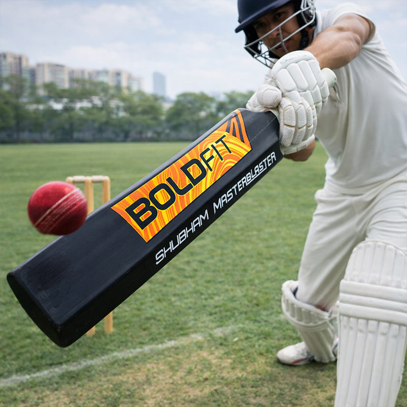 Personalized Boldfit Turf Cricket Bat – Single Bat | Custom Name Print | Love Craft Gifts