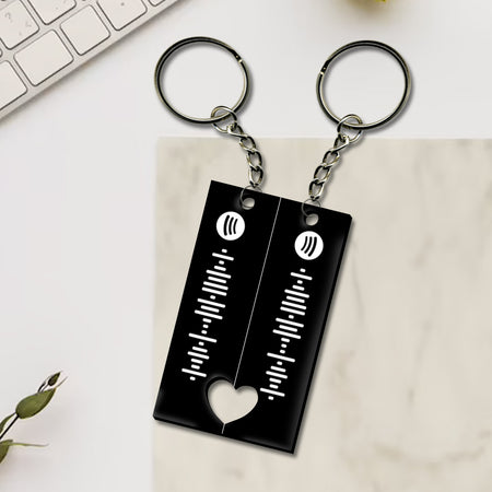 Twin  Spotify Keychain | Love Craft Gifts