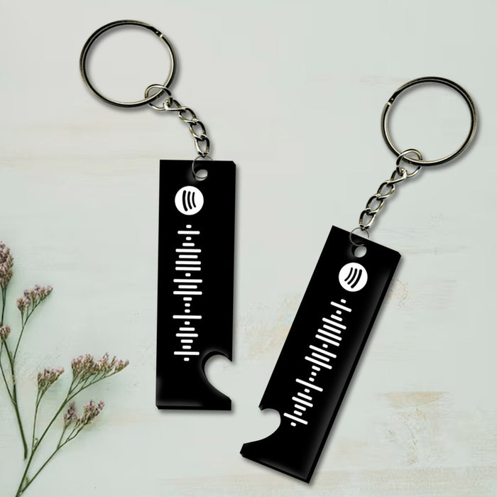 Twin  Spotify Keychain | Love Craft Gifts