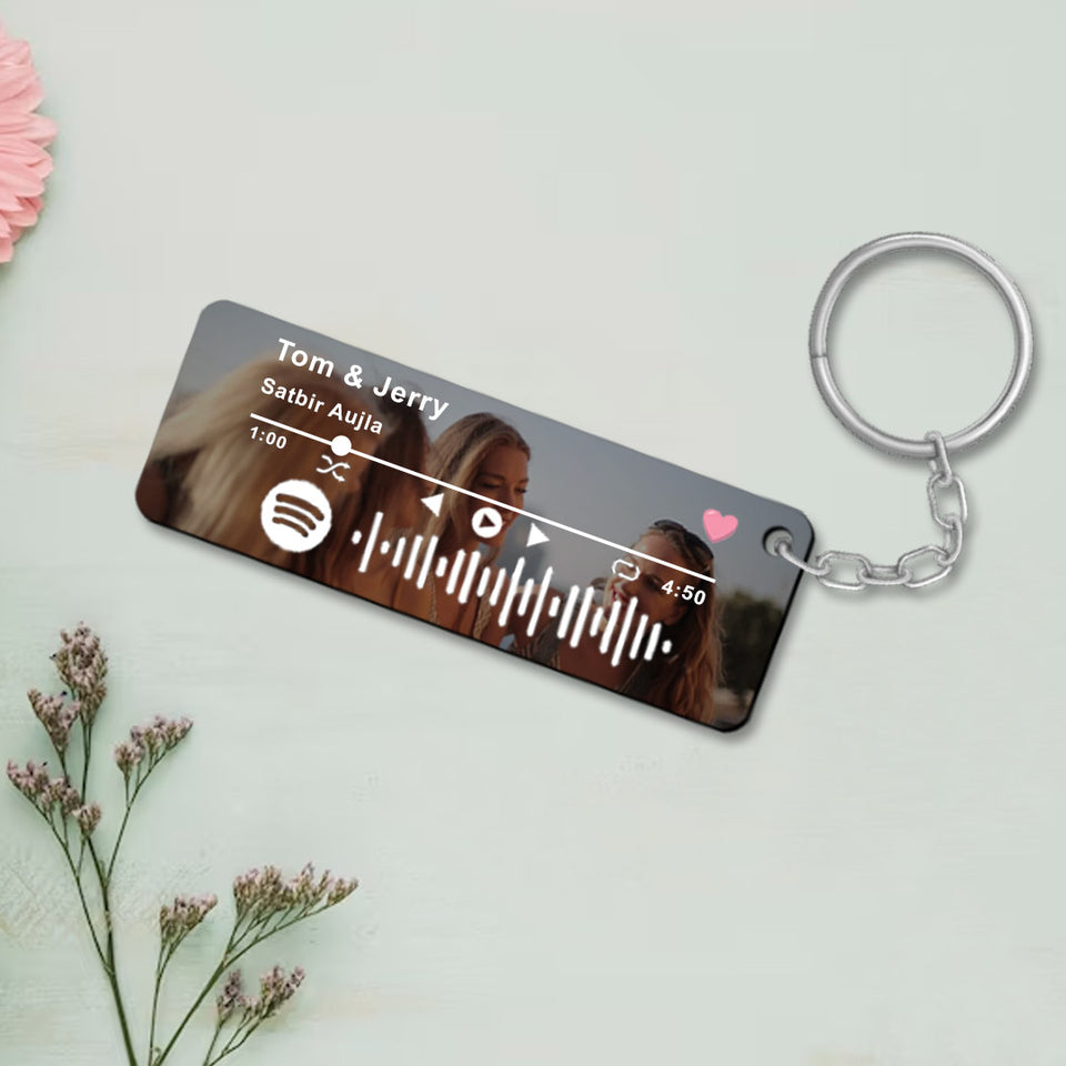 Party Gift Spotify Keychain | Love Craft Gifts