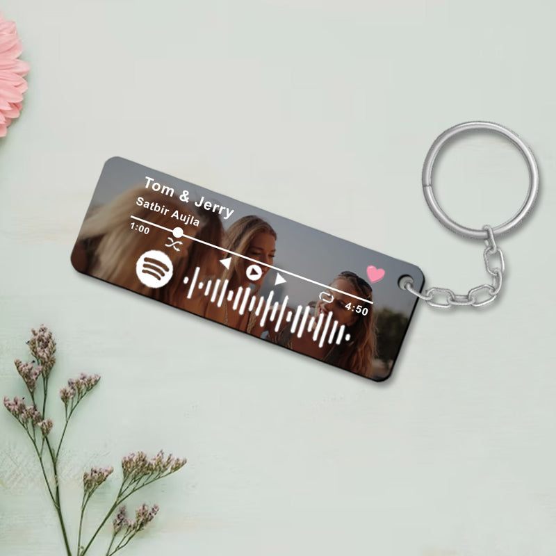 Party Gift Spotify Keychain | Love Craft Gifts