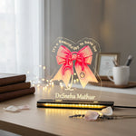 Personalized Doctor Acrylic Lamp with Stethoscope – 6×7 Inch | Love Craft Gifts