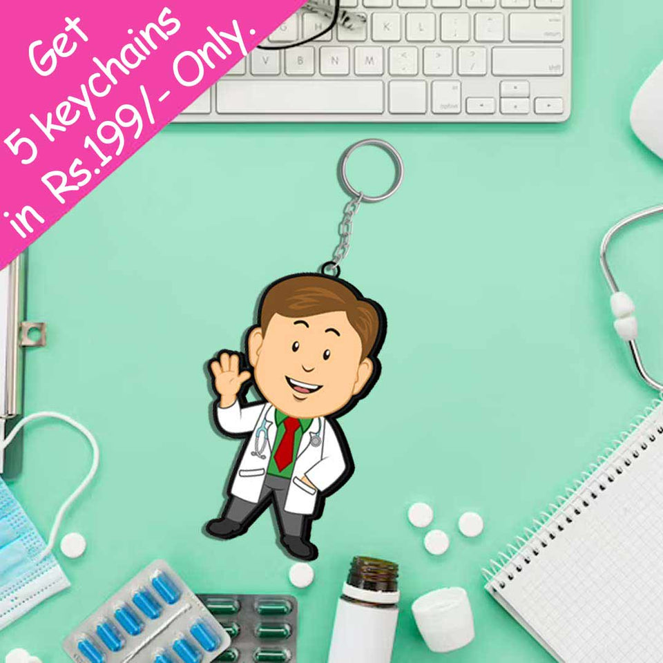 Doctor Keychain- Made for Hospitals & Clinics  | Love Craft Gifts