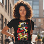 Minion Comic Graphic Print Black T-Shirt – Unisex Casual Wear | Love Craft Gifts