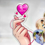 Together Forever Glow – Personalized Couple Acrylic Lamp | Love Craft Gifts