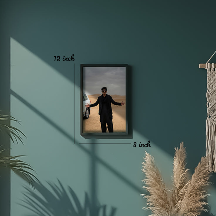 Dhurandhar Movie Style Photo Wall Frame (12×8 Inch) | Love Craft Gifts