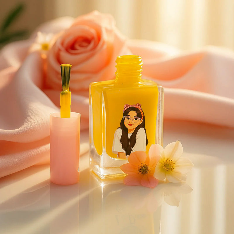Custom Illustrated Nail Polish Bottle– 3 Pc Combo