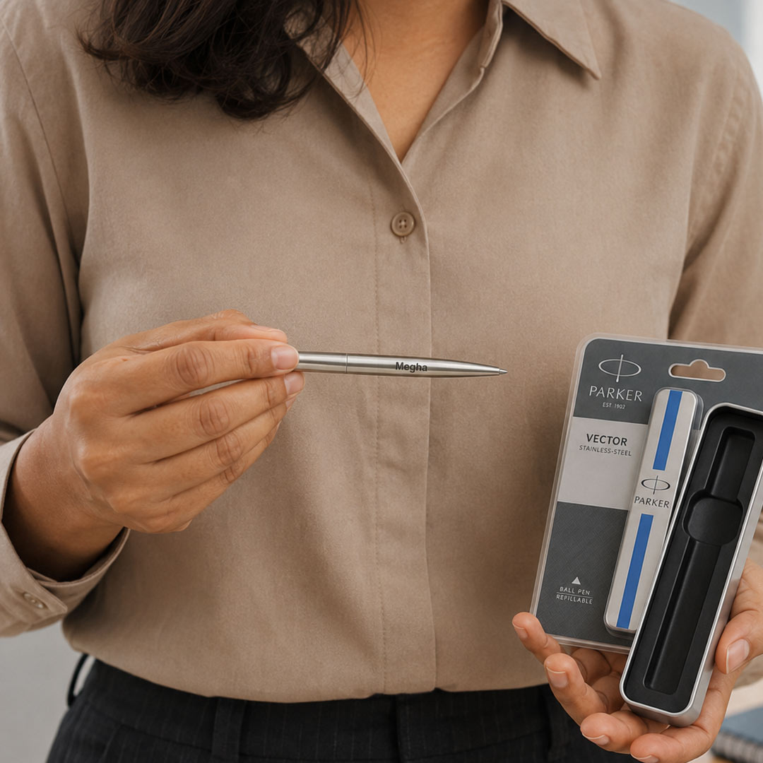 Parker Vector Stainless Steel Ball Pen