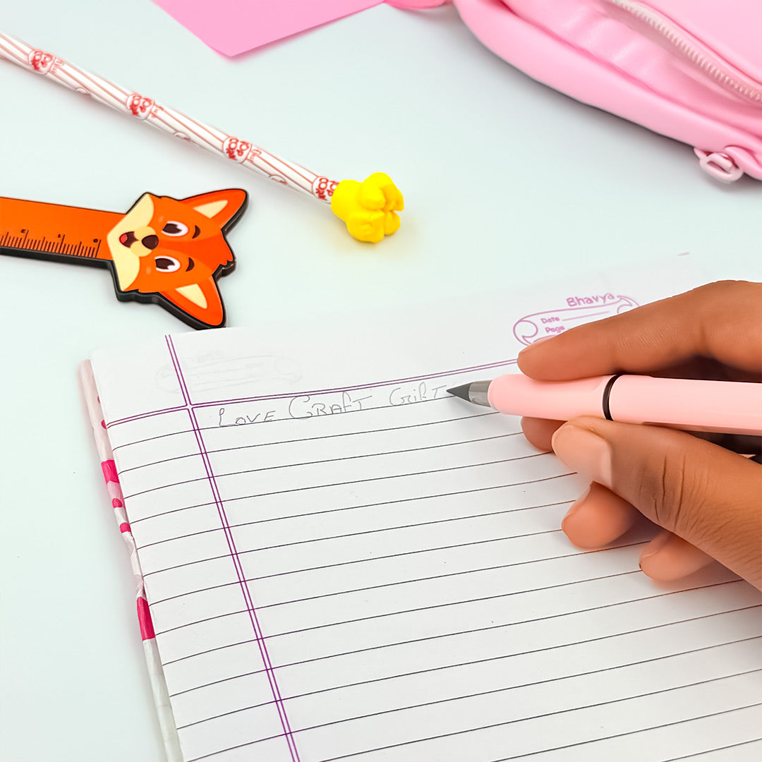 Pencils With Erasers For Non-stop Writing And Drawing For Children Mr Wonderful X3 Multicolour One Size Pencils With Erasers For Non-stop Writing And Drawing For Children Mr Wonderful X3 Multicolour One Size