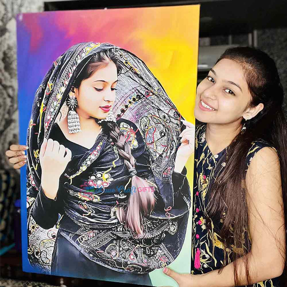 Digital Oil Painting On Canvas with Pictures - CanvasChamp