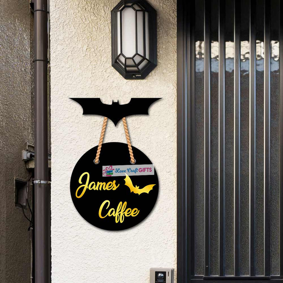 Best Caffee Acrylic Home Name Plates