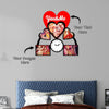 Couple Special Photo Wall Clock