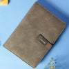 Exclusive Gray Diary With Flip Strap Closure