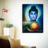 Special Colourful Buddha Canvas Frame | love craft gift