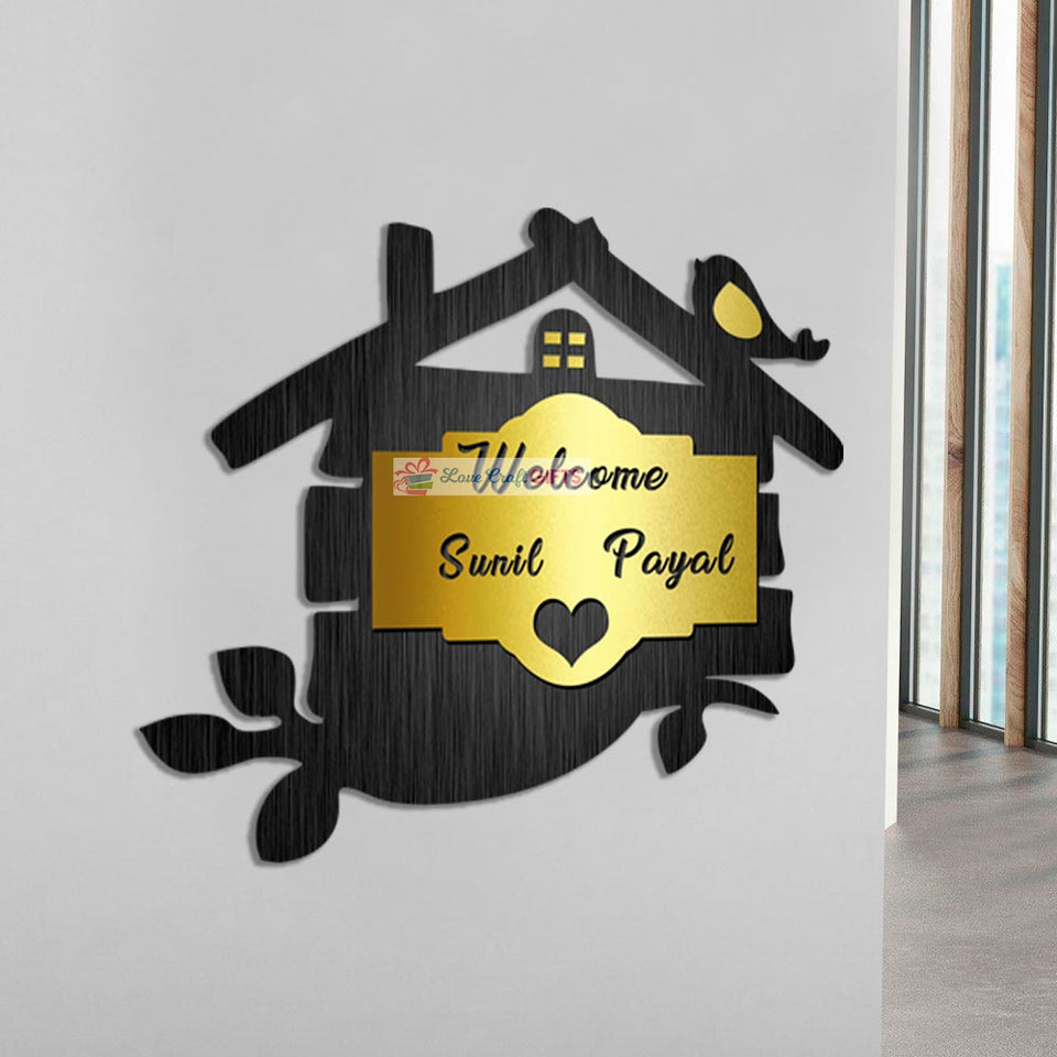 Special House Wooden Home Name Plates | love craft gift