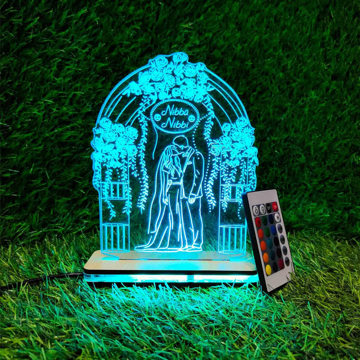 3d Acrylic Nibba Nibbi LED Lamp