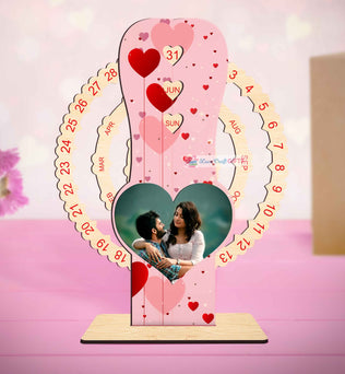 VALENTINE SPECIAL WOODEN CALENDER | love craft gift