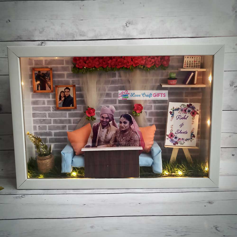 Special 3D Miniature Frame | love craft gift