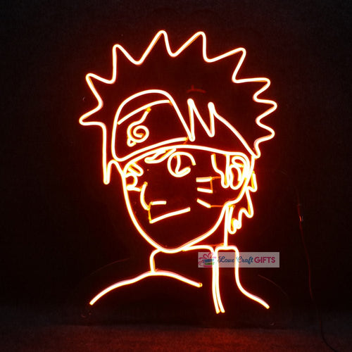 Design Your Own Cartoon Neon Light Frame | love craft gift