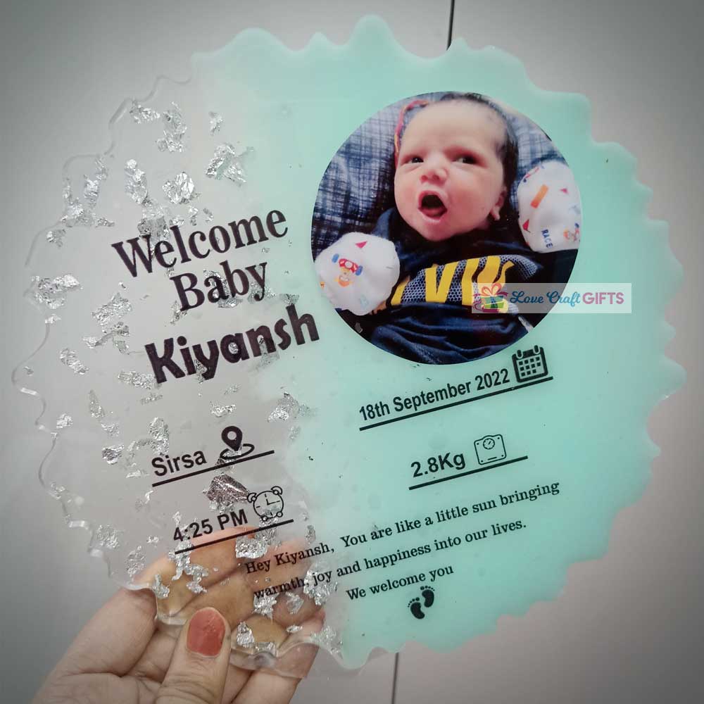 Special Resin photo frame for kids | love craft gift