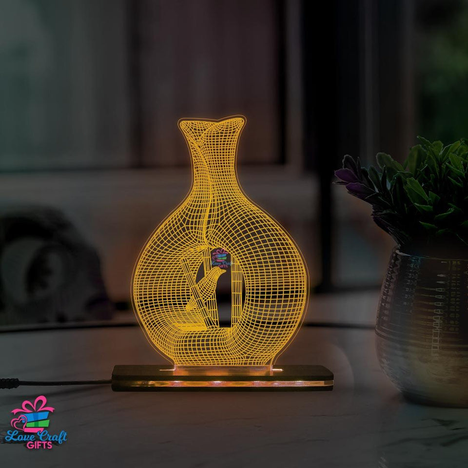 3d Acrylic Multi-Colored LED Lamp
