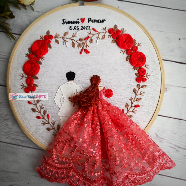 Love Embroidery Hoop