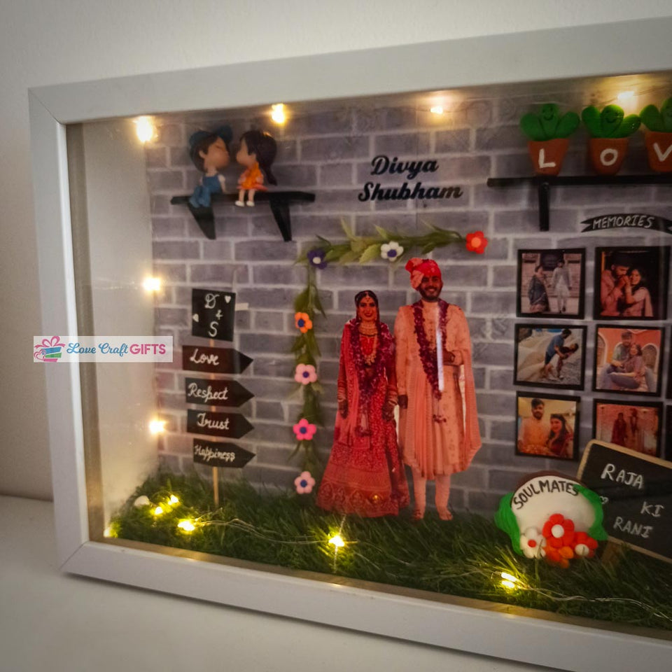 Special 3D Miniature Frame | love craft gift