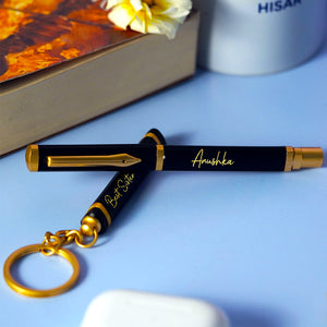 Sister Personalized Pen And Keychain Set
