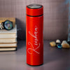 Red Stainless Steel Water Bottle