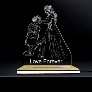 VALENTINE SPECIAL LED PHOTO LAMP | love craft gift