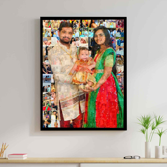 Customized Mosaic Photo Frame