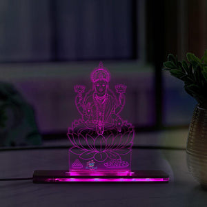 3D Acrylic Religious Mata Lakshmi Ji