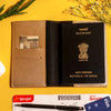 Customized Passport Cover With Name & Charm