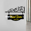 Hotel Acrylic Home Name Plates | love craft gift