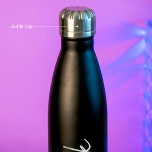 Best Personalized Black Stainless Steel Water Bottle