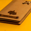 Exclusive Brown Passport Cover With Name & Charm