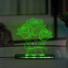 3d Acrylic Multi-Colored Rose LED Lamp